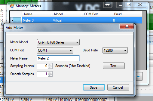 UltraDMM Meters View